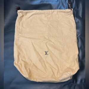 Louis Vuitton Vintage Dust Bag, bucket style